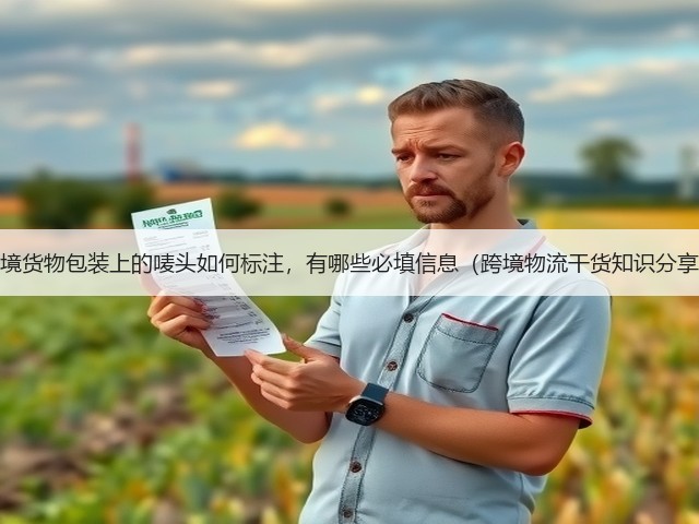 跨境货物包装上的唛头如何标注,有哪些必填信息(跨境物流干货知识分享)(图1) 跨境货物包装上的唛头如何标注,有哪些必填信息(跨境物流干货知识分享)(图1)