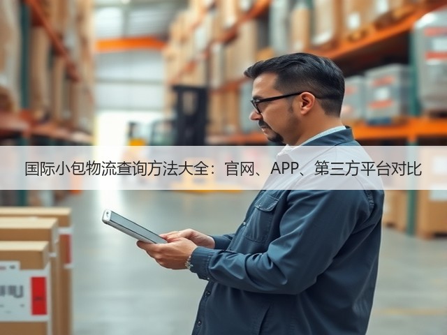 国际小包物流查询方法大全:官网、APP、第三方平台对比(图3) 国际小包物流查询方法大全:官网、APP、第三方平台对比(图3)