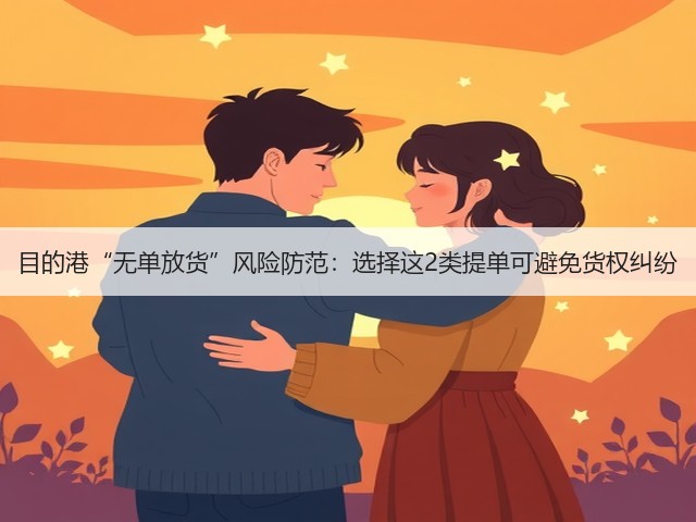 目的港“无单放货”风险防范：选择这2类提单可避免货权纠纷(图1)