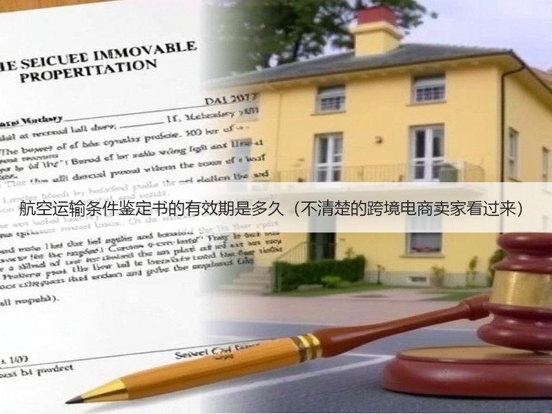 航空运输条件鉴定书的有效期是多久(不清楚的跨境电商卖家看过来) 航空运输条件鉴定书的有效期是多久(不清楚的跨境电商卖家看过来)
