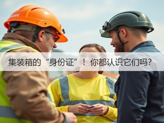 集装箱的“身份证”!你都认识它们吗?(图2) 集装箱的“身份证”!你都认识它们吗?(图2)