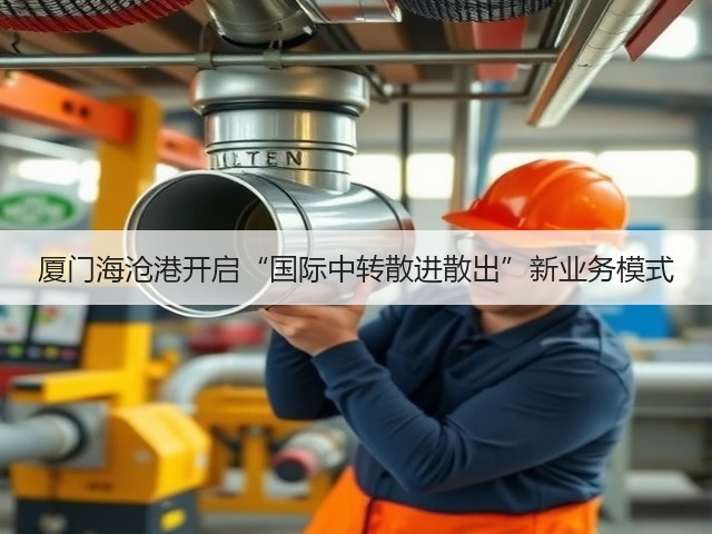 厦门海沧港开启“国际中转散进散出”新业务模式(图3) 厦门海沧港开启“国际中转散进散出”新业务模式(图3)