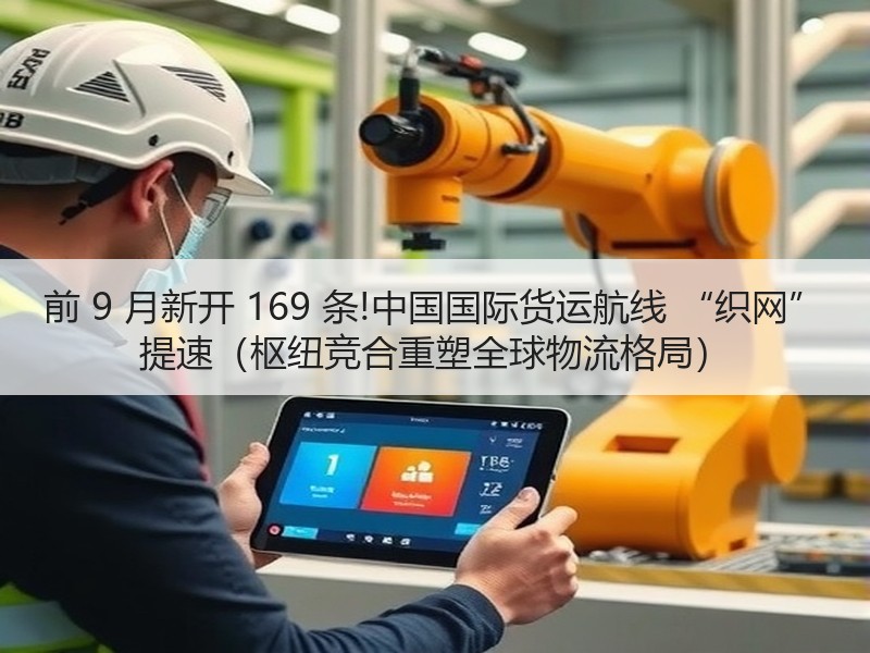 前 9 月新开 169 条!中国国际货运航线 “织网” 提速(枢纽竞合重塑全球物流格局) 前 9 月新开 169 条!中国国际货运航线 “织网” 提速(枢纽竞合重塑全球物流格局)