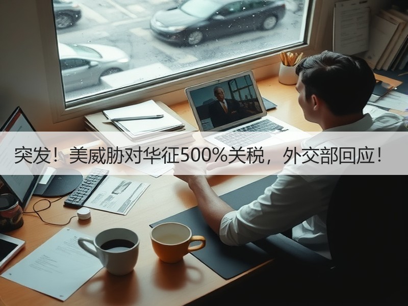 突发!美威胁对华征500%关税,外交部回应! 突发!美威胁对华征500%关税,外交部回应!