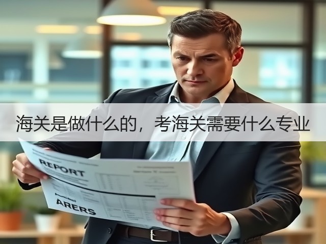 海关是做什么的,考海关需要什么专业(图3) 海关是做什么的,考海关需要什么专业(图3)