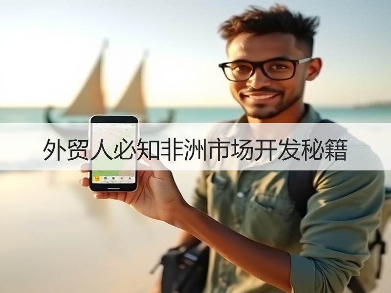 外贸人必知非洲市场开发秘籍 外贸人必知非洲市场开发秘籍