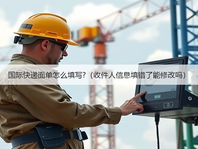 国际快递面单怎么填写?(收件人信息填错了能修改吗)(图3) 国际快递面单怎么填写?(收件人信息填错了能修改吗)(图3)