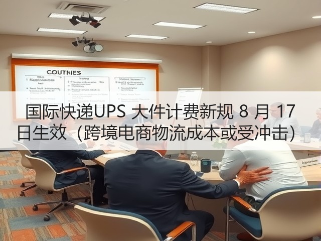 国际快递UPS 大件计费新规 8 月 17 日生效(跨境电商物流成本或受冲击)(图1) 国际快递UPS 大件计费新规 8 月 17 日生效(跨境电商物流成本或受冲击)(图1)