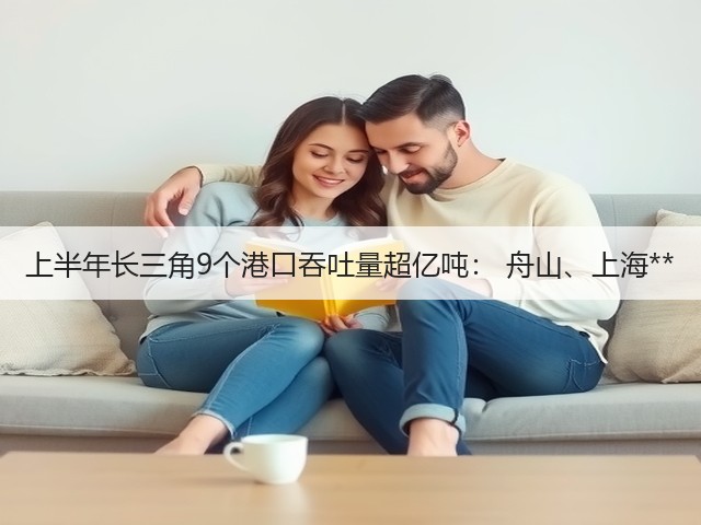 上半年长三角9个港口吞吐量超亿吨: 舟山、上海**(图2) 上半年长三角9个港口吞吐量超亿吨: 舟山、上海**(图2)