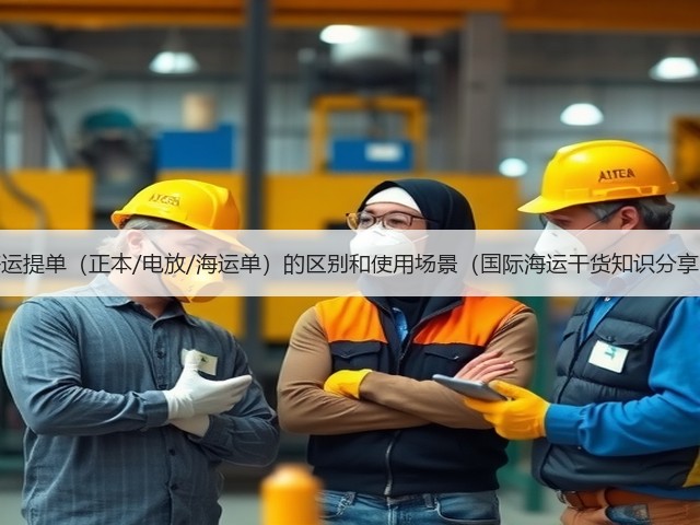 海运提单（正本/电放/海运单）的区别和使用场景（国际海运干货知识分享）(图3)