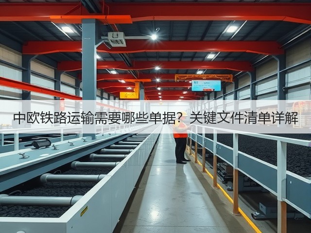 中欧铁路运输需要哪些单据?关键文件清单详解(图2) 中欧铁路运输需要哪些单据?关键文件清单详解(图2)