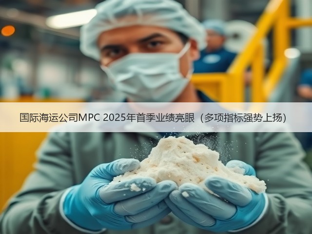 国际海运公司MPC 2025年首季业绩亮眼(多项指标强势上扬)(图1) 国际海运公司MPC 2025年首季业绩亮眼(多项指标强势上扬)(图1)