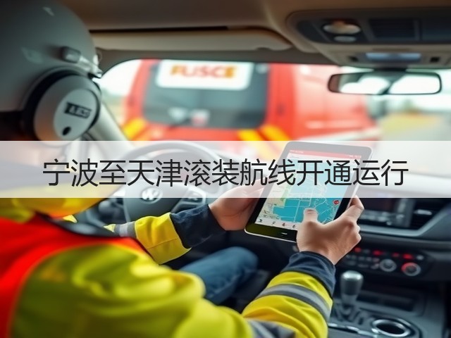 宁波至天津滚装航线开通运行(图1) 宁波至天津滚装航线开通运行(图1)