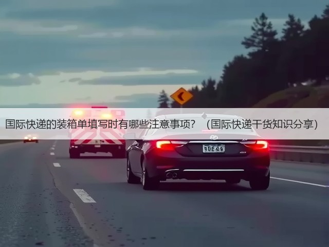 国际快递的装箱单填写时有哪些注意事项?(国际快递干货知识分享)(图2) 国际快递的装箱单填写时有哪些注意事项?(国际快递干货知识分享)(图2)