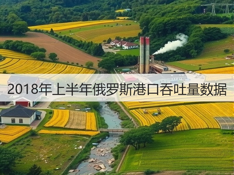 2018年上半年俄罗斯港口吞吐量数据 2018年上半年俄罗斯港口吞吐量数据