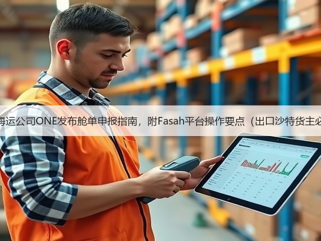 国际海运公司ONE发布舱单申报指南,附Fasah平台操作要点(出口沙特货主必读)(图1) 国际海运公司ONE发布舱单申报指南,附Fasah平台操作要点(出口沙特货主必读)(图1)