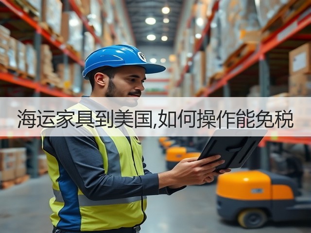 海运家具到美国,如何操作能免税(图3) 海运家具到美国,如何操作能免税(图3)
