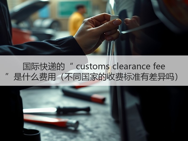 国际快递的“ customs clearance fee ”是什么费用(不同国家的收费标准有差异吗) 国际快递的“ customs clearance fee ”是什么费用(不同国家的收费标准有差异吗)