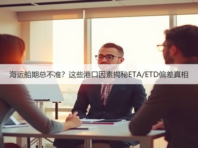 海运船期总不准?这些港口因素揭秘ETA/ETD偏差真相(图2) 海运船期总不准?这些港口因素揭秘ETA/ETD偏差真相(图2)