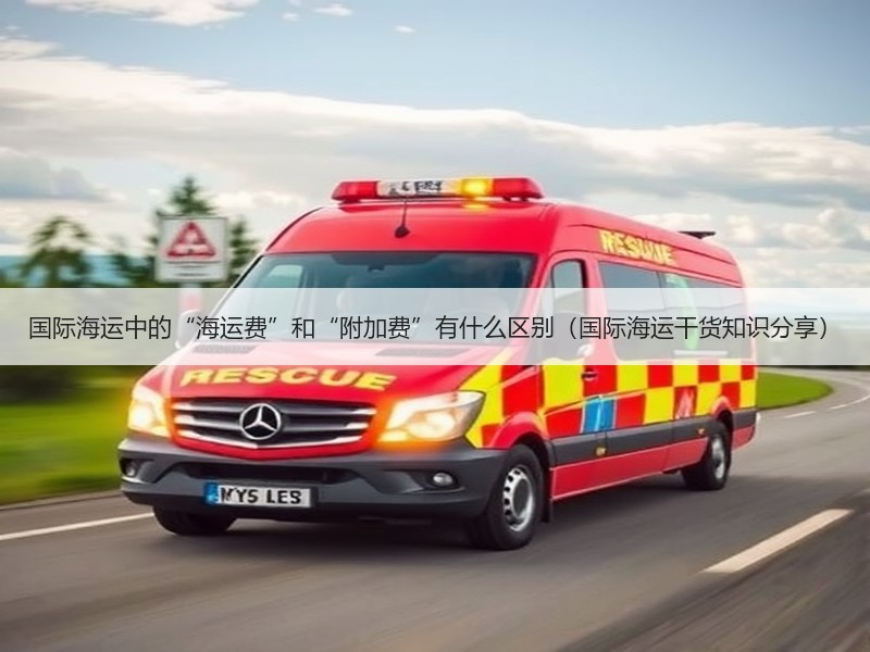 国际海运中的“海运费”和“附加费”有什么区别（国际海运干货知识分享）