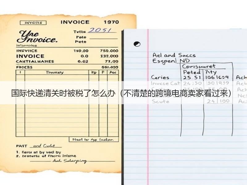 国际快递清关时被税了怎么办（不清楚的跨境电商卖家看过来）
