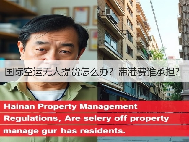 国际空运无人提货怎么办?滞港费谁承担?(图3) 国际空运无人提货怎么办?滞港费谁承担?(图3)