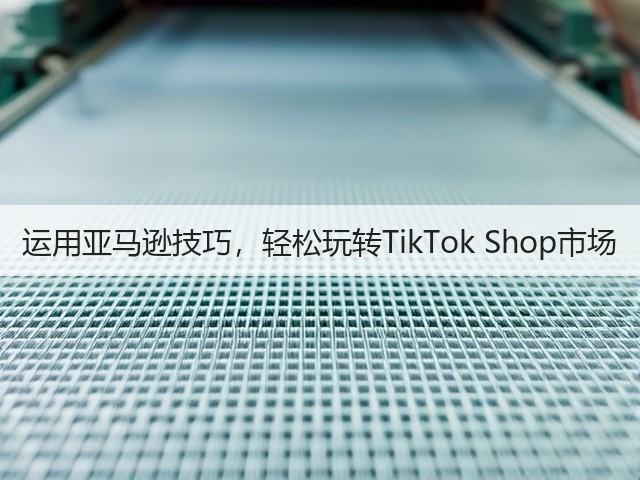 运用亚马逊技巧,轻松玩转TikTok Shop市场(图2) 运用亚马逊技巧,轻松玩转TikTok Shop市场(图2)