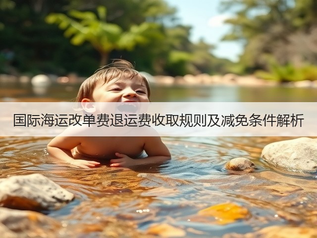 国际海运改单费退运费收取规则及减免条件解析(图3) 国际海运改单费退运费收取规则及减免条件解析(图3)