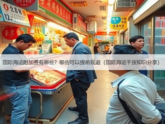 国际海运附加费有哪些?哪些可以提前规避(国际海运干货知识分享)(图1) 国际海运附加费有哪些?哪些可以提前规避(国际海运干货知识分享)(图1)