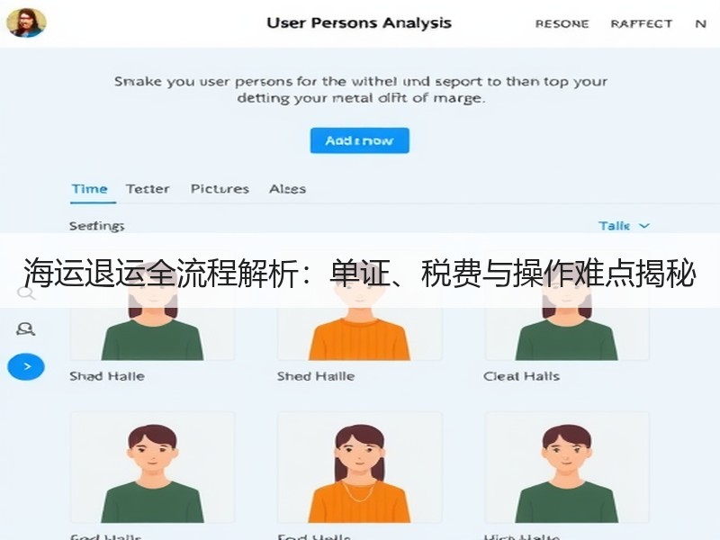 海运退运全流程解析：单证、税费与操作难点揭秘