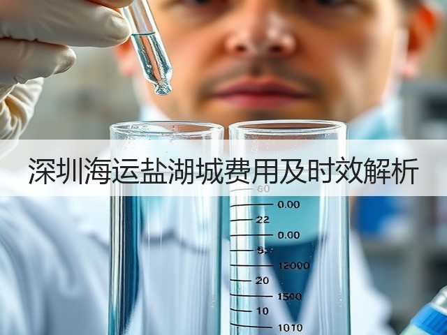 深圳海运盐湖城费用及时效解析(图2) 深圳海运盐湖城费用及时效解析(图2)