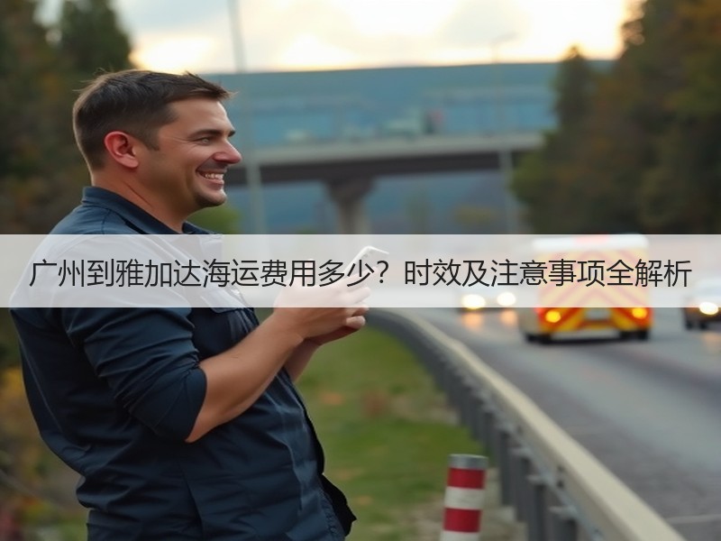 广州到雅加达海运费用多少?时效及注意事项全解析 广州到雅加达海运费用多少?时效及注意事项全解析