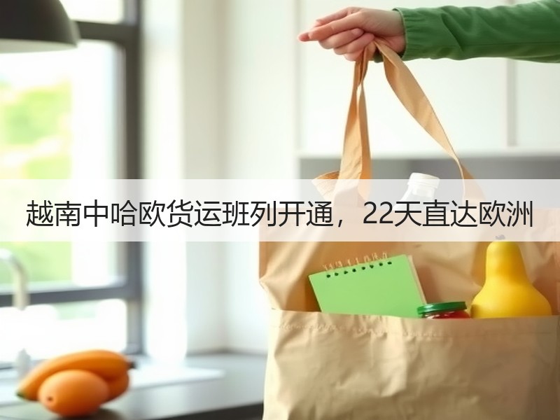 越南中哈欧货运班列开通，22天直达欧洲