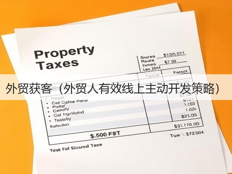 外贸获客(外贸人有效线上主动开发策略) 外贸获客(外贸人有效线上主动开发策略)