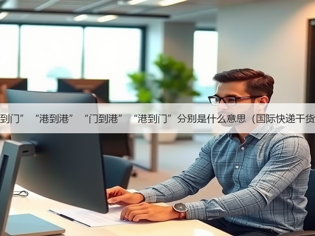 海运的“门到门”“港到港”“门到港”“港到门”分别是什么意思(国际快递干货知识分享)(图1) 海运的“门到门”“港到港”“门到港”“港到门”分别是什么意思(国际快递干货知识分享)(图1)
