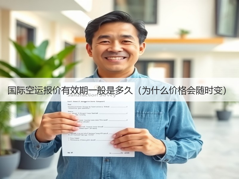 国际空运报价有效期一般是多久（为什么价格会随时变）