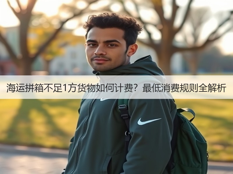 海运拼箱不足1方货物如何计费？最低消费规则全解析
