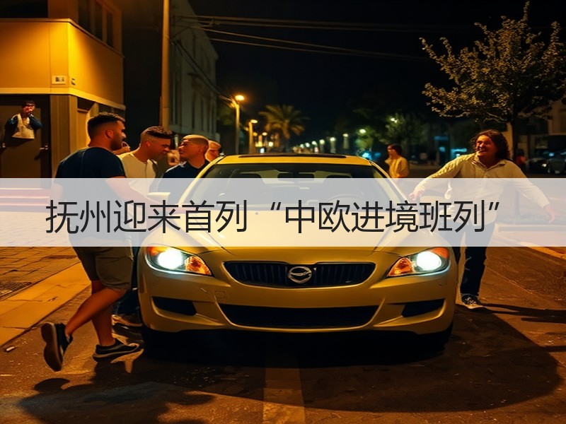 抚州迎来首列“中欧进境班列”