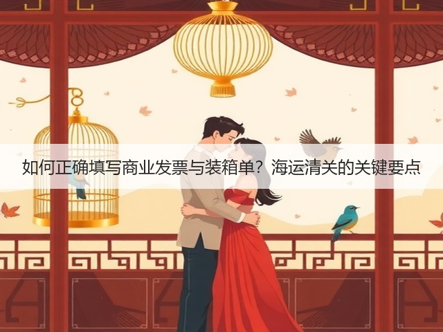 如何正确填写商业发票与装箱单?海运清关的关键要点(图3) 如何正确填写商业发票与装箱单?海运清关的关键要点(图3)