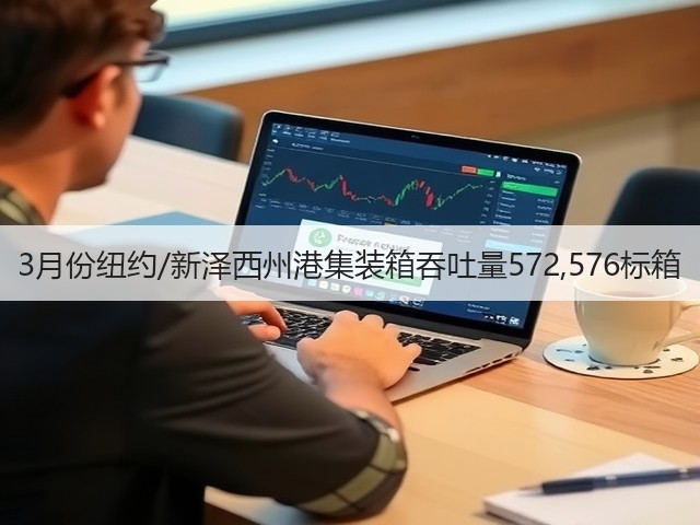 3月份纽约/新泽西州港集装箱吞吐量572,576标箱(图1)