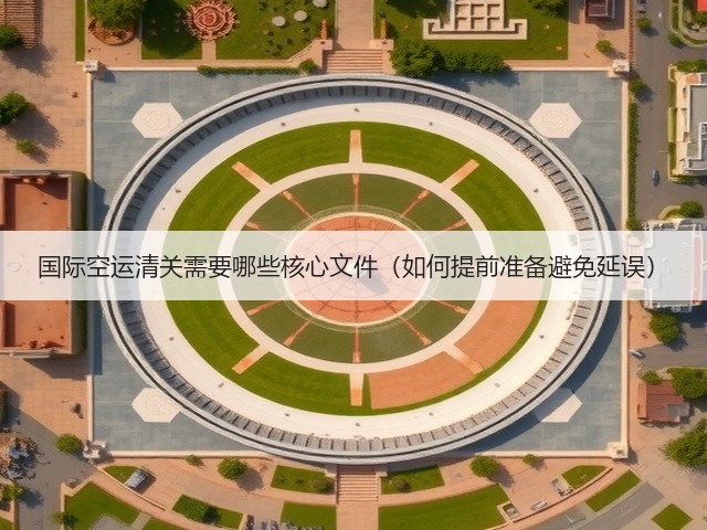 国际空运清关需要哪些核心文件(如何提前准备避免延误)(图1) 国际空运清关需要哪些核心文件(如何提前准备避免延误)(图1)