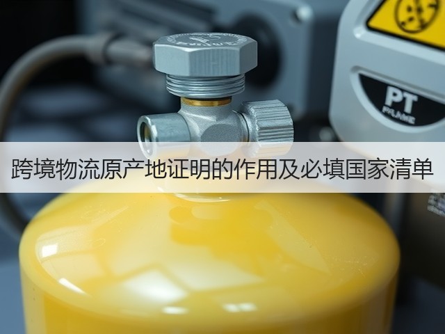 跨境物流原产地证明的作用及必填国家清单(图2) 跨境物流原产地证明的作用及必填国家清单(图2)