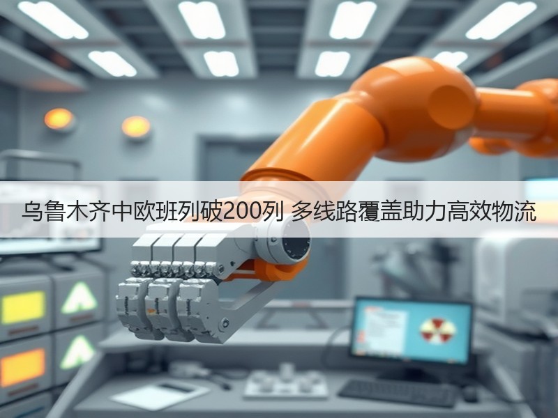 乌鲁木齐中欧班列破200列 多线路覆盖助力高效物流 乌鲁木齐中欧班列破200列 多线路覆盖助力高效物流