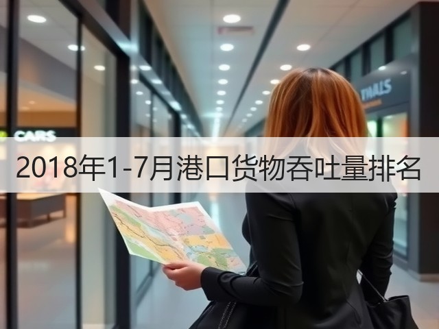 2018年1-7月港口货物吞吐量排名(图2) 2018年1-7月港口货物吞吐量排名(图2)