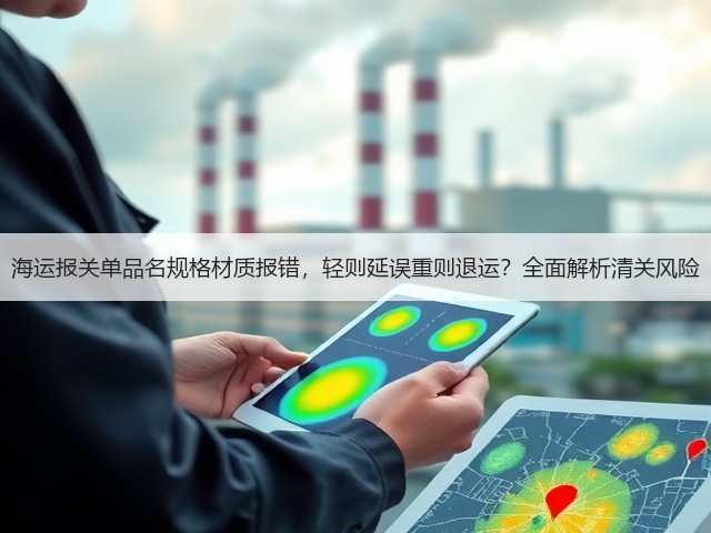 海运报关单品名规格材质报错，轻则延误重则退运？全面解析清关风险(图2)