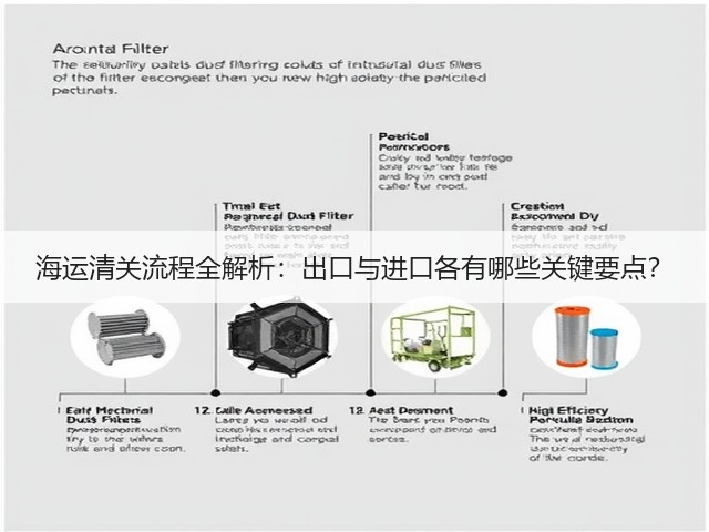 海运清关流程全解析：出口与进口各有哪些关键要点？(图1)