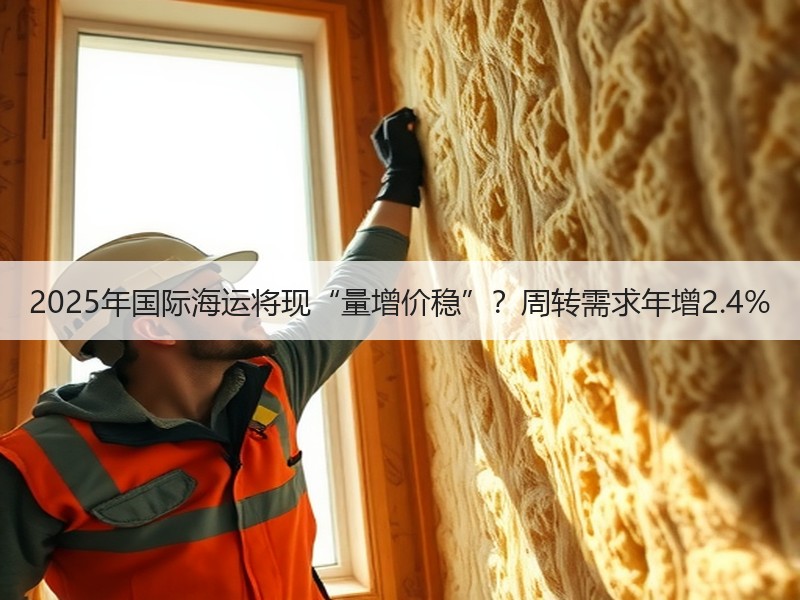 2025年国际海运将现“量增价稳”?周转需求年增2.4% 2025年国际海运将现“量增价稳”?周转需求年增2.4%