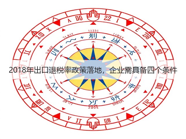 2018年出口退税率政策落地,企业需具备四个条件(图3) 2018年出口退税率政策落地,企业需具备四个条件(图3)
