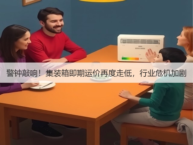 警钟敲响！集装箱即期运价再度走低，行业危机加剧(图2)