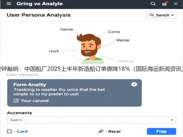 警钟敲响:中国船厂2025上半年新造船订单骤降18%(国际海运新闻资讯)(图1) 警钟敲响:中国船厂2025上半年新造船订单骤降18%(国际海运新闻资讯)(图1)